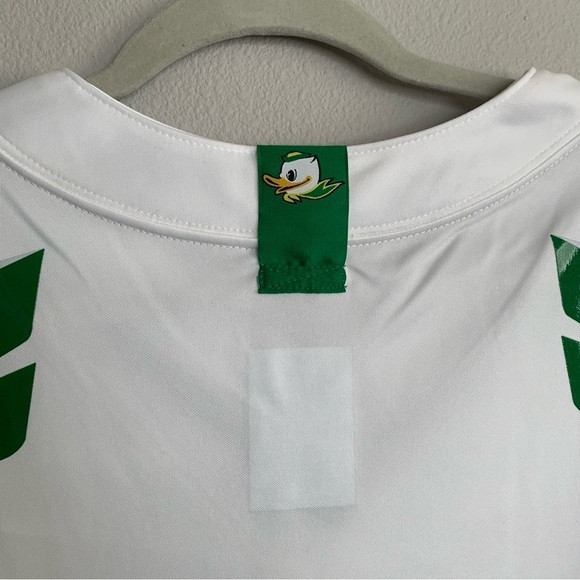 NIKE OREGON DUCKS XXL FOOTBALL JERSEY TEAM ISSUE NWT DB3042-100 WHITE BLANK HTF - Picture 8 of 14